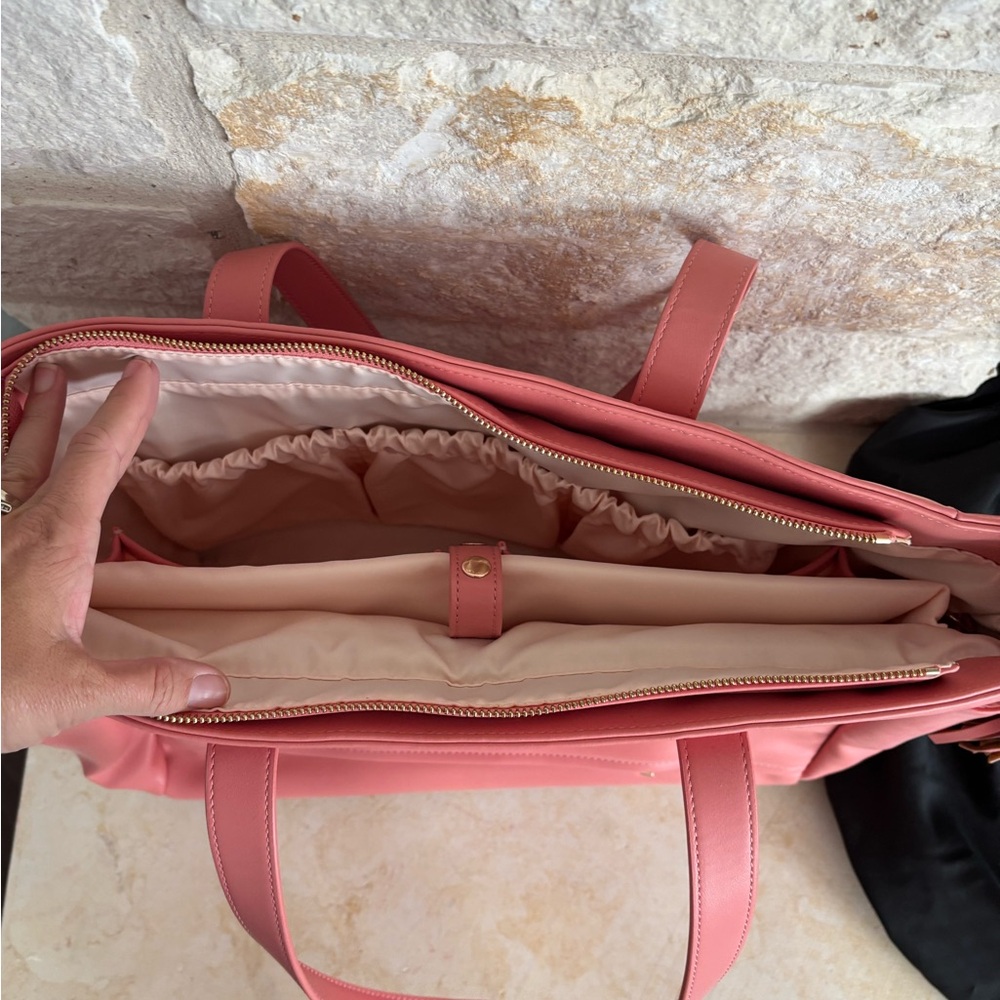 White Elm Coral Tote Bag - Picture 6 of 6